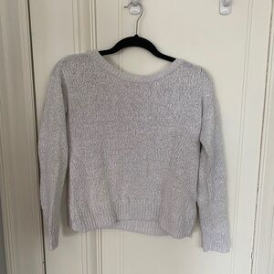 Banana Republic White Knit Sweater